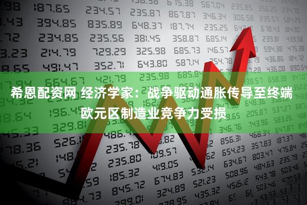 希恩配资网 经济学家：战争驱动通胀传导至终端 欧元区制造业竞争力受损